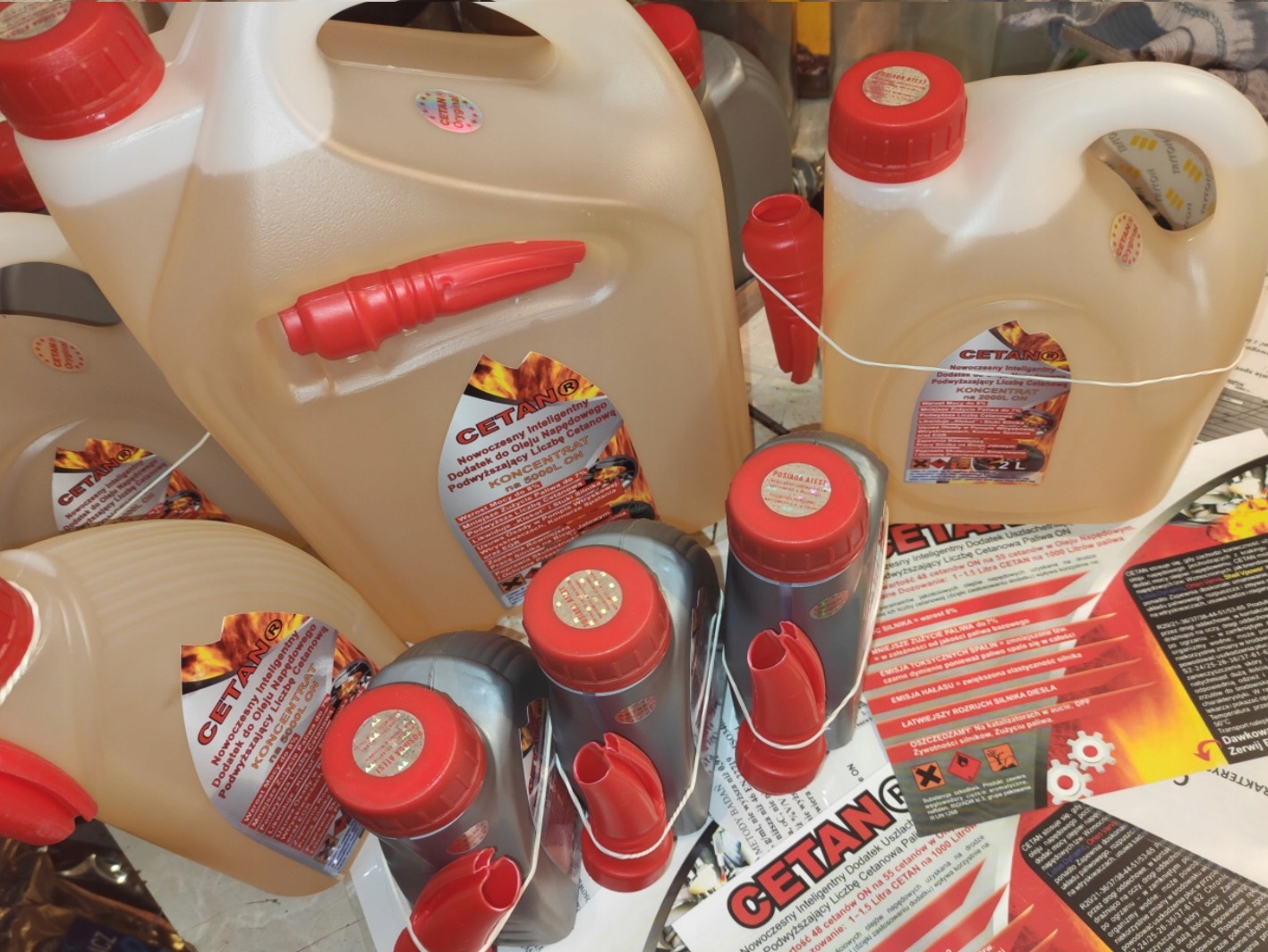 CETAN R 5L Dodatek do Diesla LOTOS Dynamic Packaging Volume 5000 ml