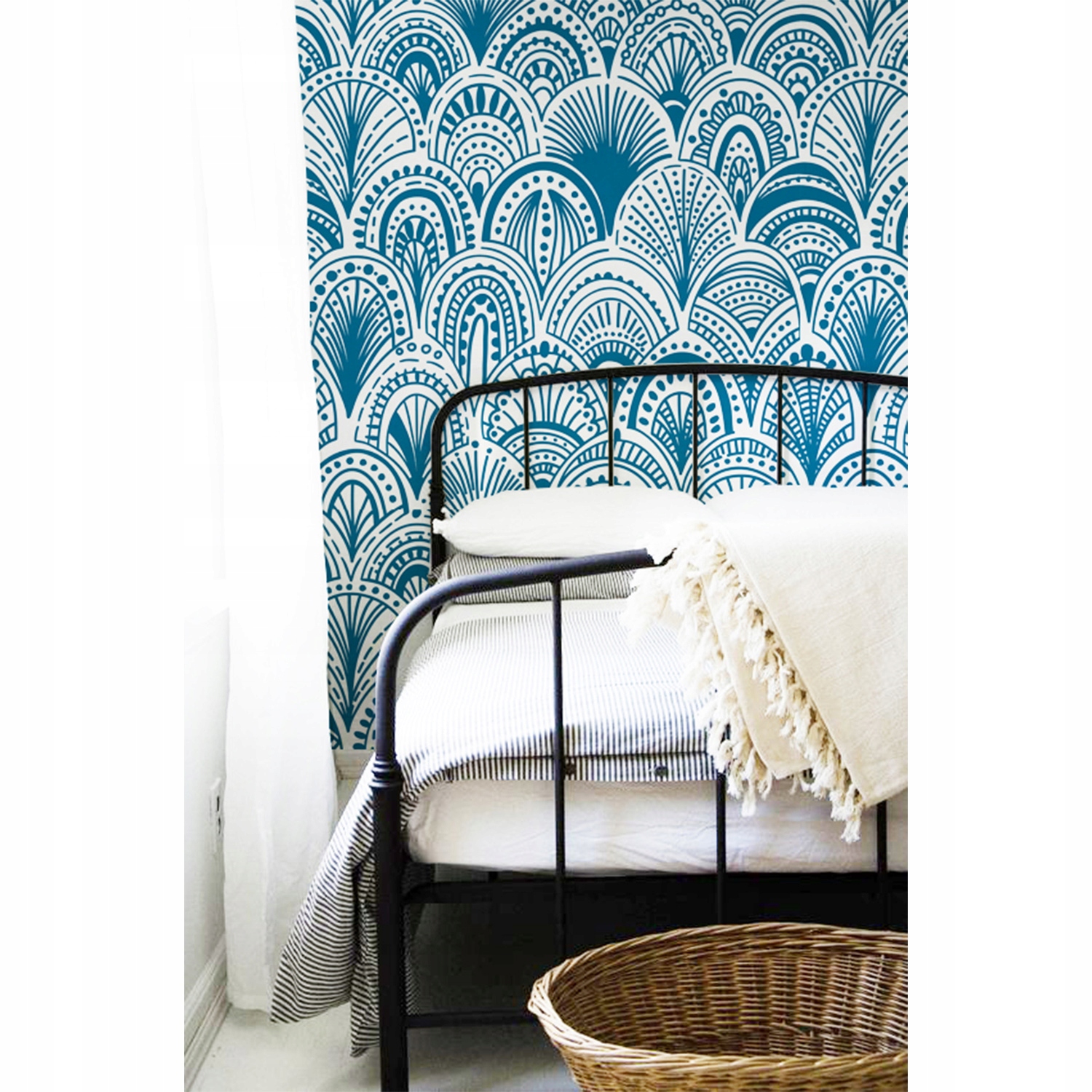 

Flizelina tapeta ścienna Indyjski wzór 152x104 cm