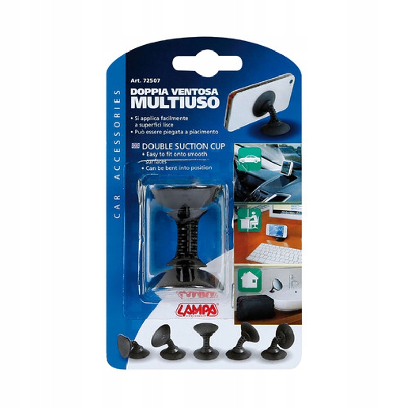 UCHWYT UNIWERSALNY MINI NA TELEFON SMARTFON PRZYSSAWKA PODSTAWKA Rodzaj do telefonów