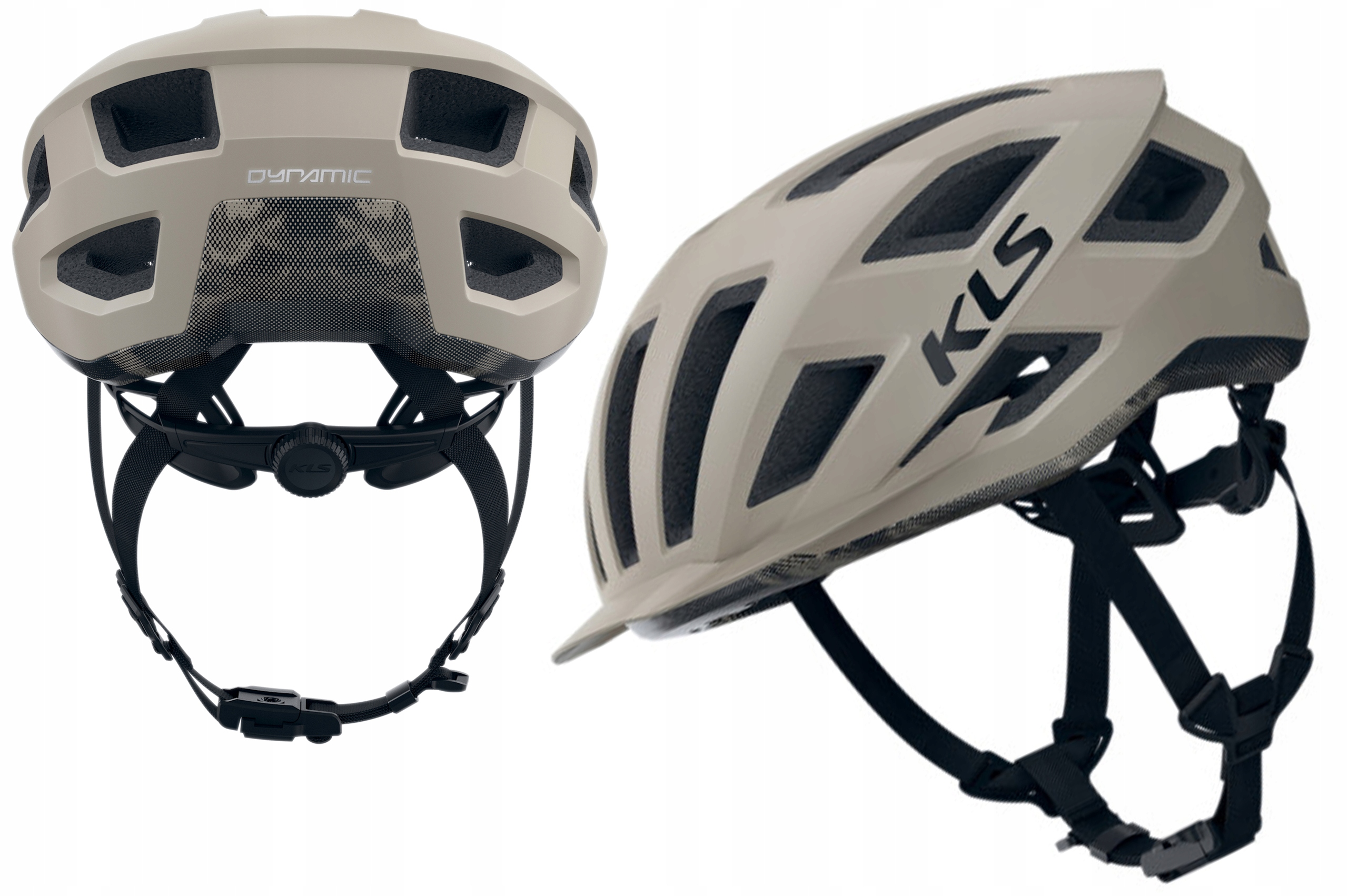 Kask rowerowy Kellys Dynamic II Sand M/L (55-58 cm)