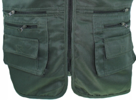 KAMIZELKA MĘSKA DUŻO KIESZENI BEZRĘKAWNIK 4XL B25 Rozmiar 4XL