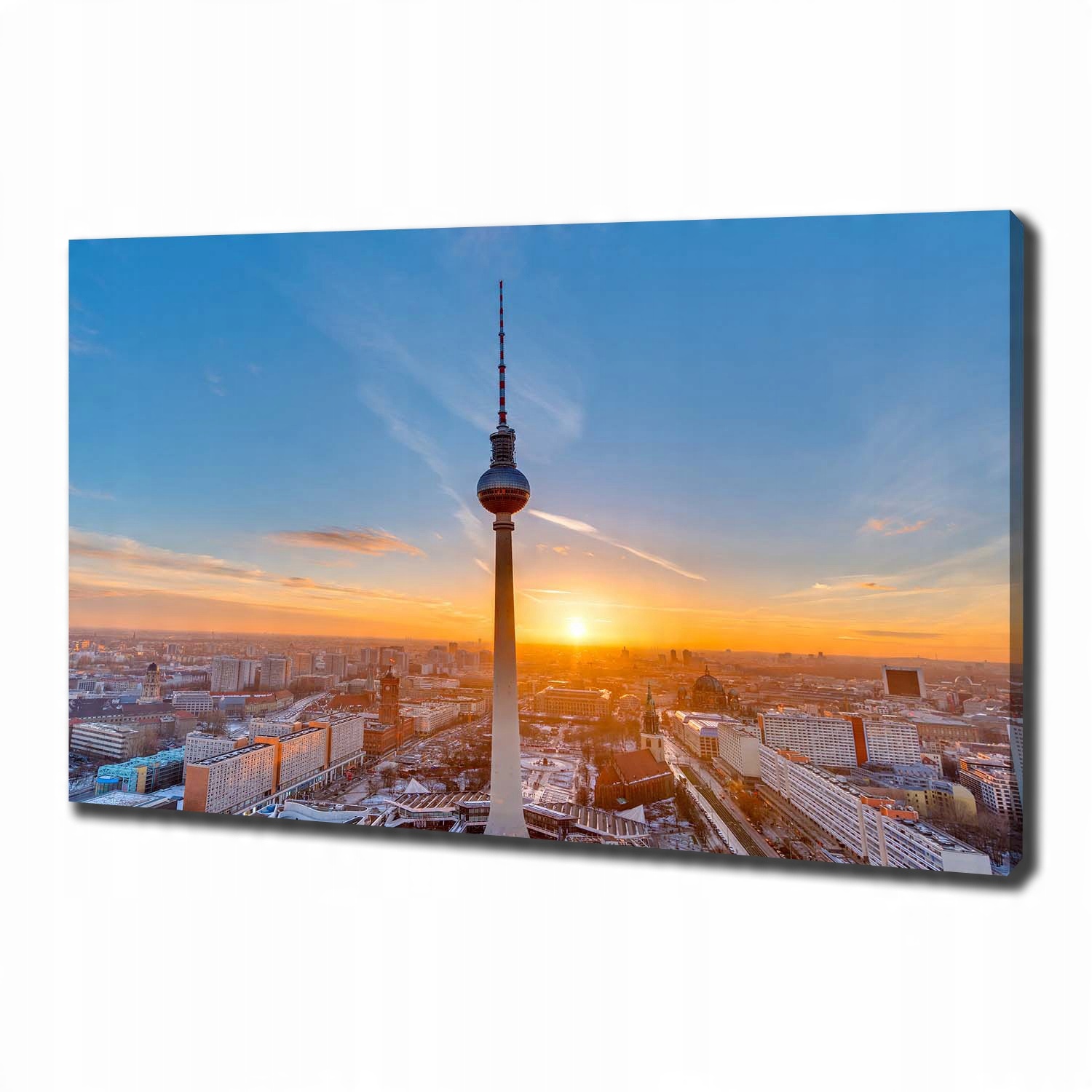 

Foto obraz na płótnie Wieża telewizyjna 100x70 cm