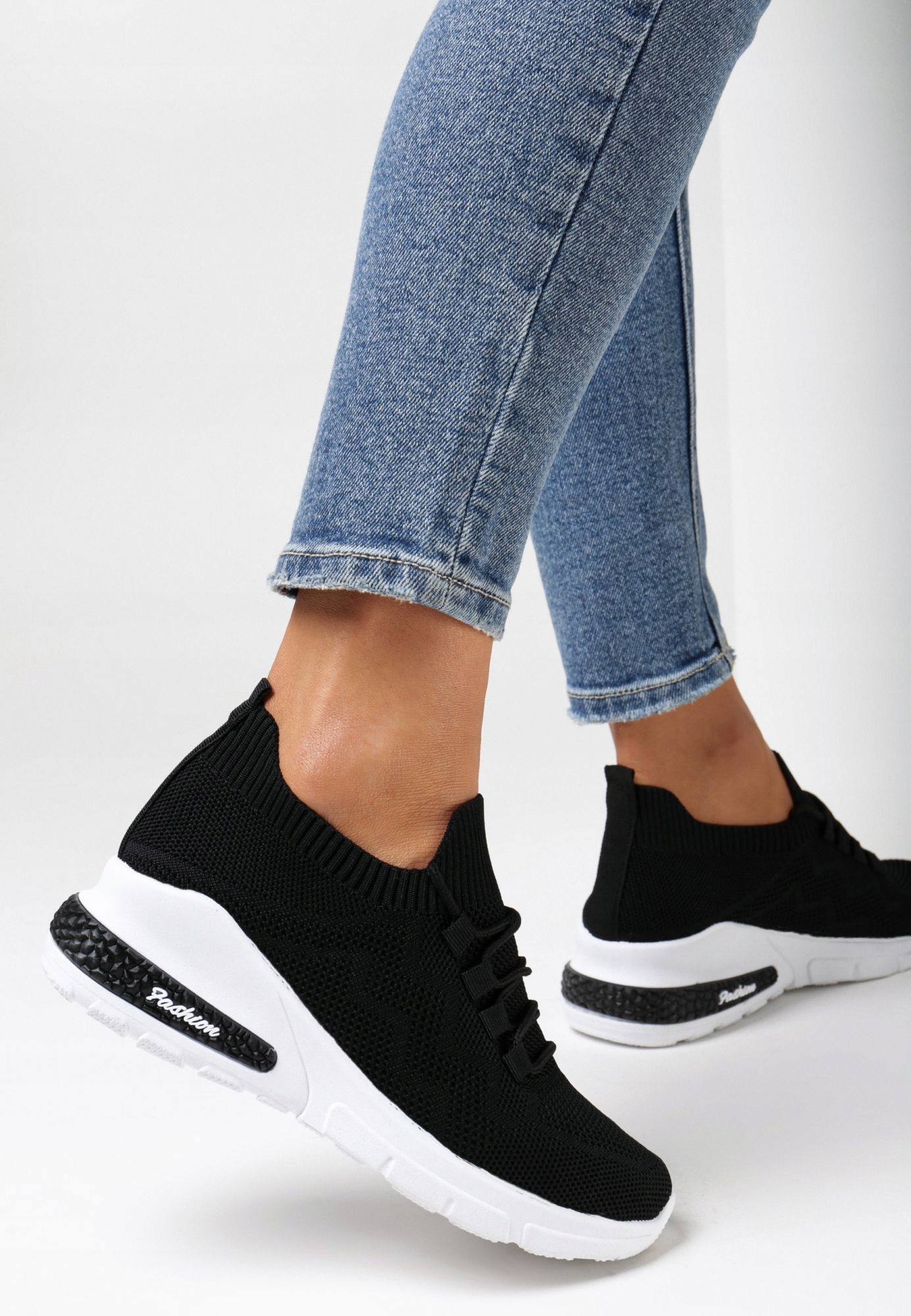 

Born2Be Czarne Sneakersy damskie 41