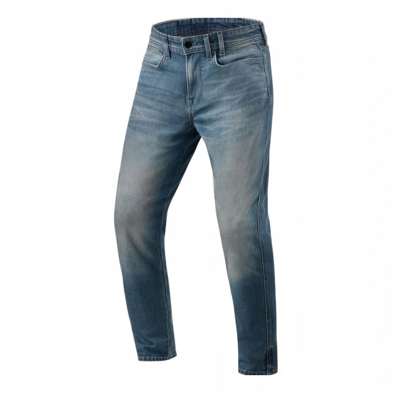Motocyklové džínsy Revit Keegan Tapered Medium Blue Vintage modré