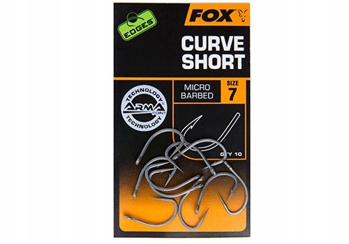 Fox Edges Armapoint Curve Shank Short Size 5 haczyki karpiowe