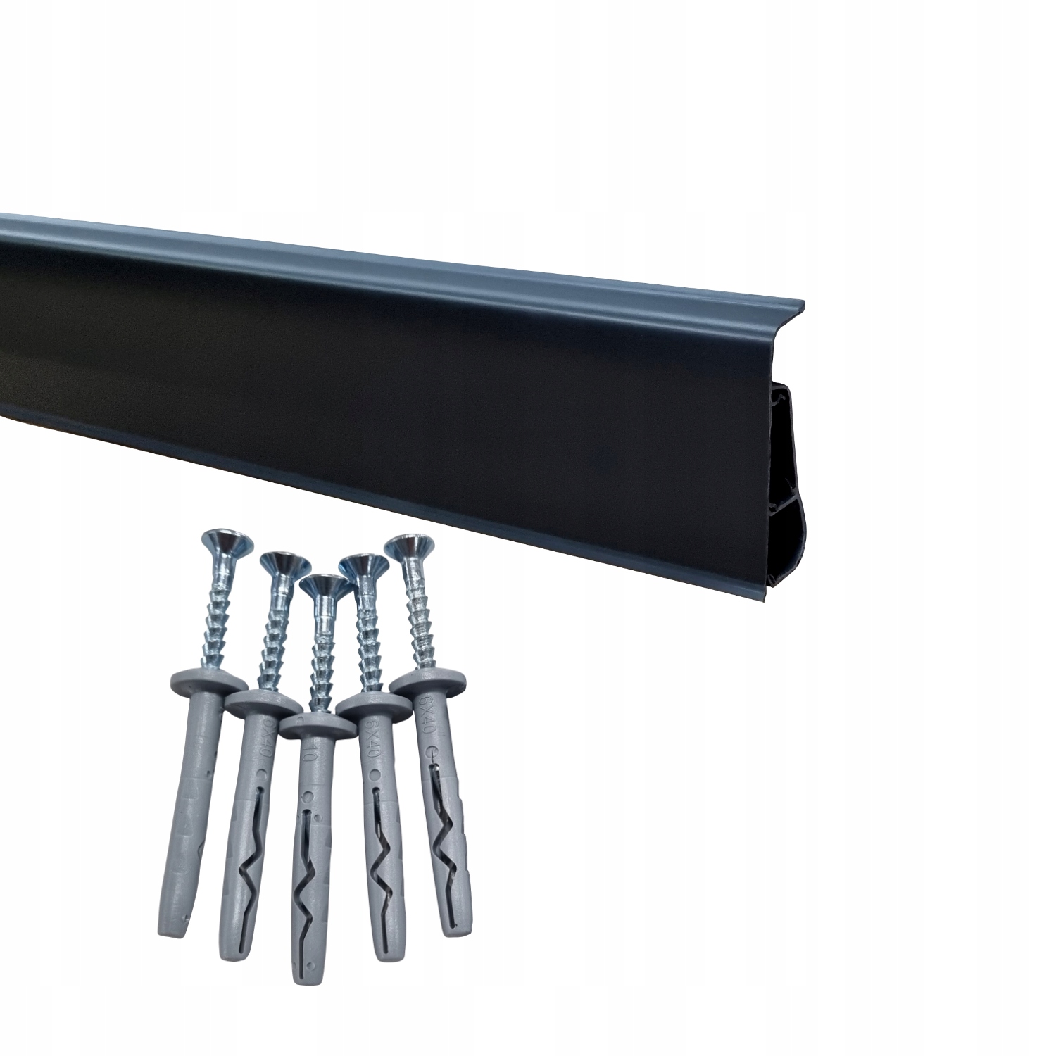 

Arbiton Indo listwa przypodłogowa Czarny Mat 70mm