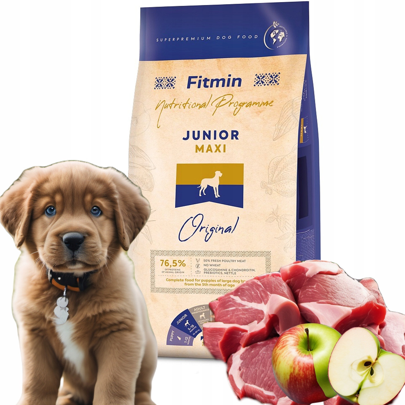 Fitmin Maxi Junior 12 kg Karma dla psa