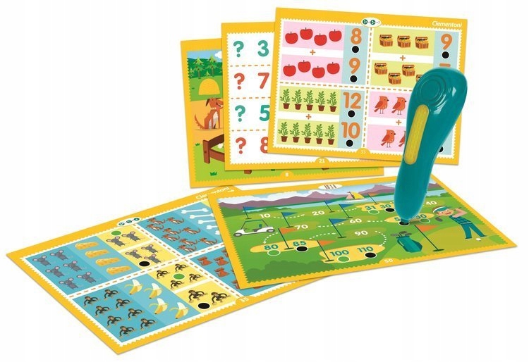 MÓWIĄCE PIÓRO 500 PYTAŃ LICZBY CLEMENTONI Wydawca Clementoni