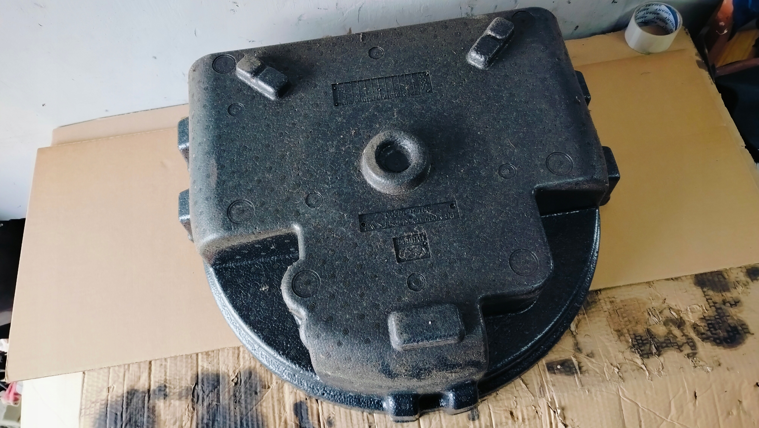 WKLAD polystirene boot HYUNDAI I20 and 09149-1J200