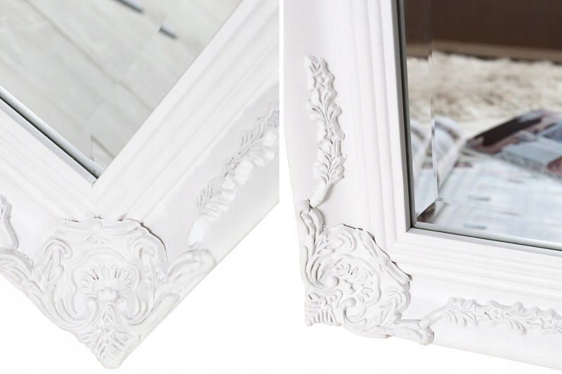 Lustro stojące Angie białe ornamentowe 160cm Marka Kare Design