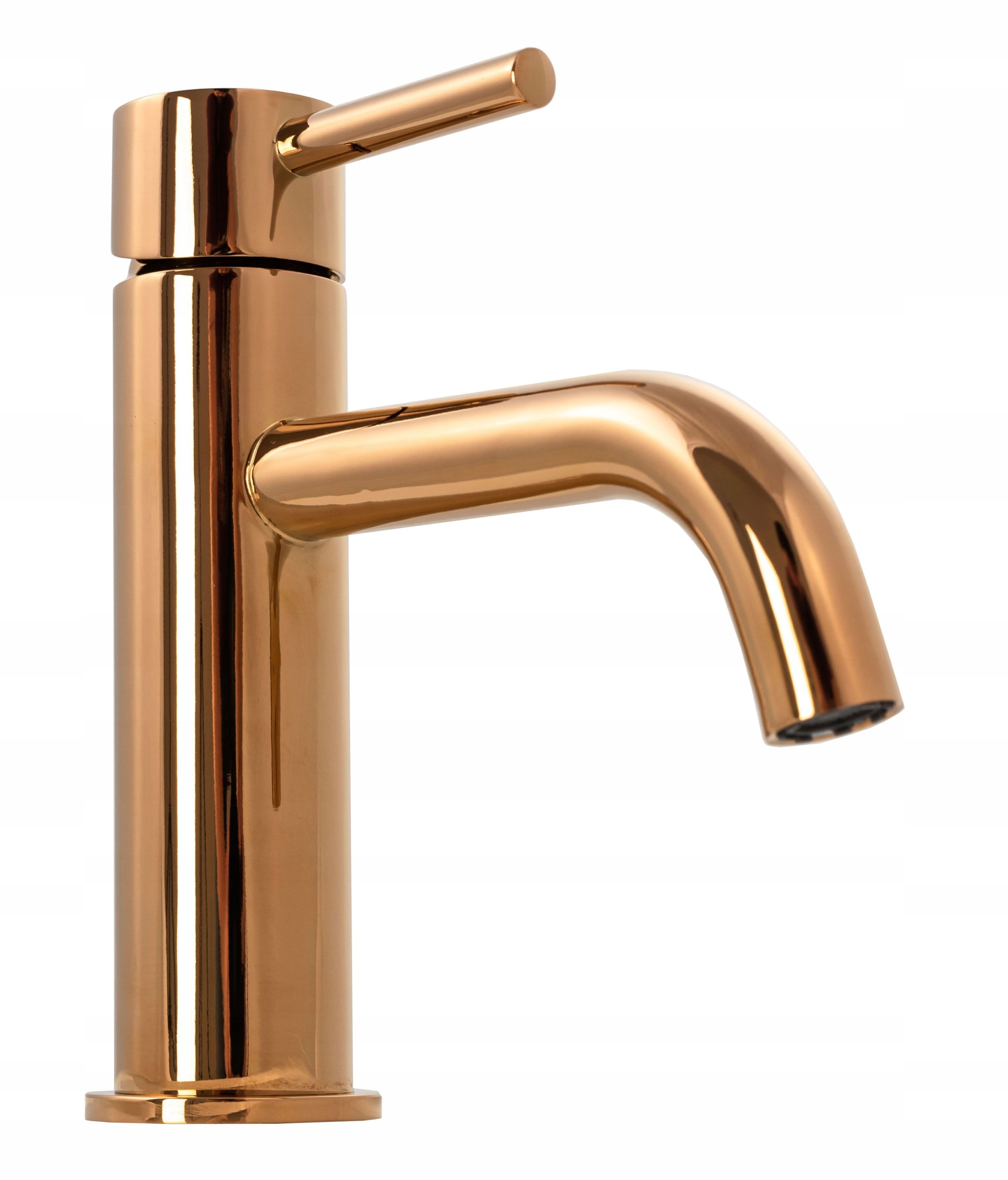 

Bateria Umywalkowa Lungo Rose Gold Niska Rea