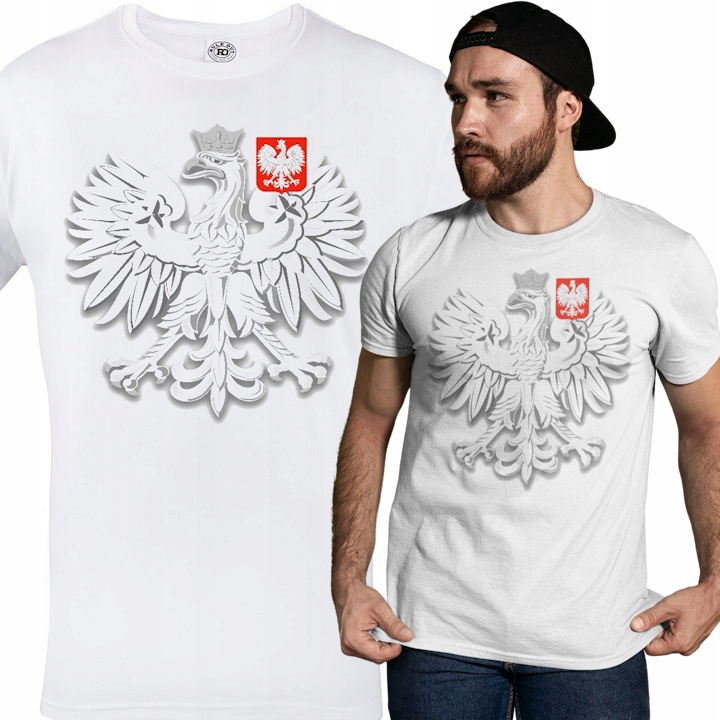 MĘSKA KOSZULKA REPREZENTACJI POLSKI T SHIRT POLSKA