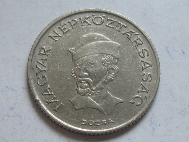 nr1444 Węgry Moneta 20 Forintów 1989