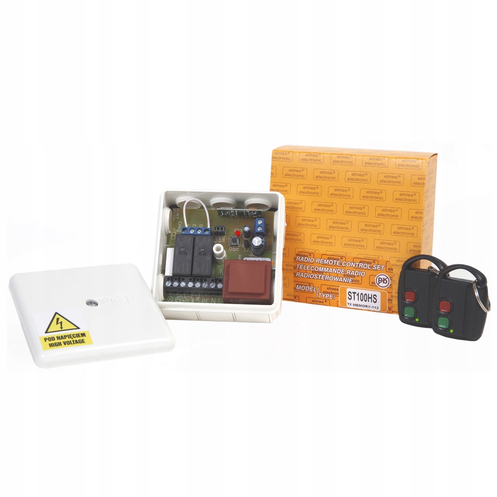 Ovladač ST100H-S s dálkovým ovládáním pro rolety a brány