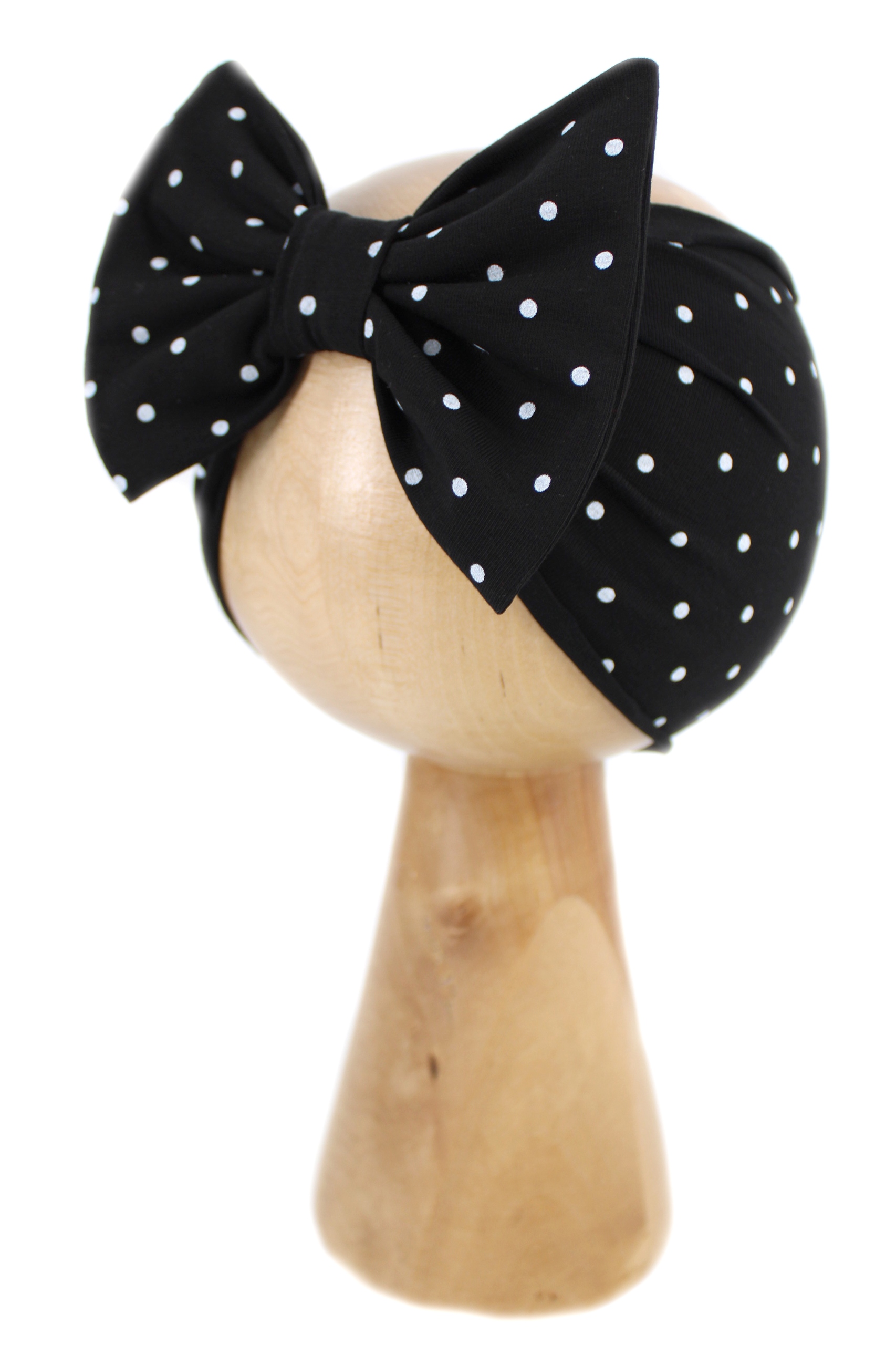 OPASKA DZIECIĘCA SZEROKA WIOSENNA/LETNIA Z KOKARDĄ BAWEŁNA DLA DZIEWCZYNKI Rozmiar 42-52 cm