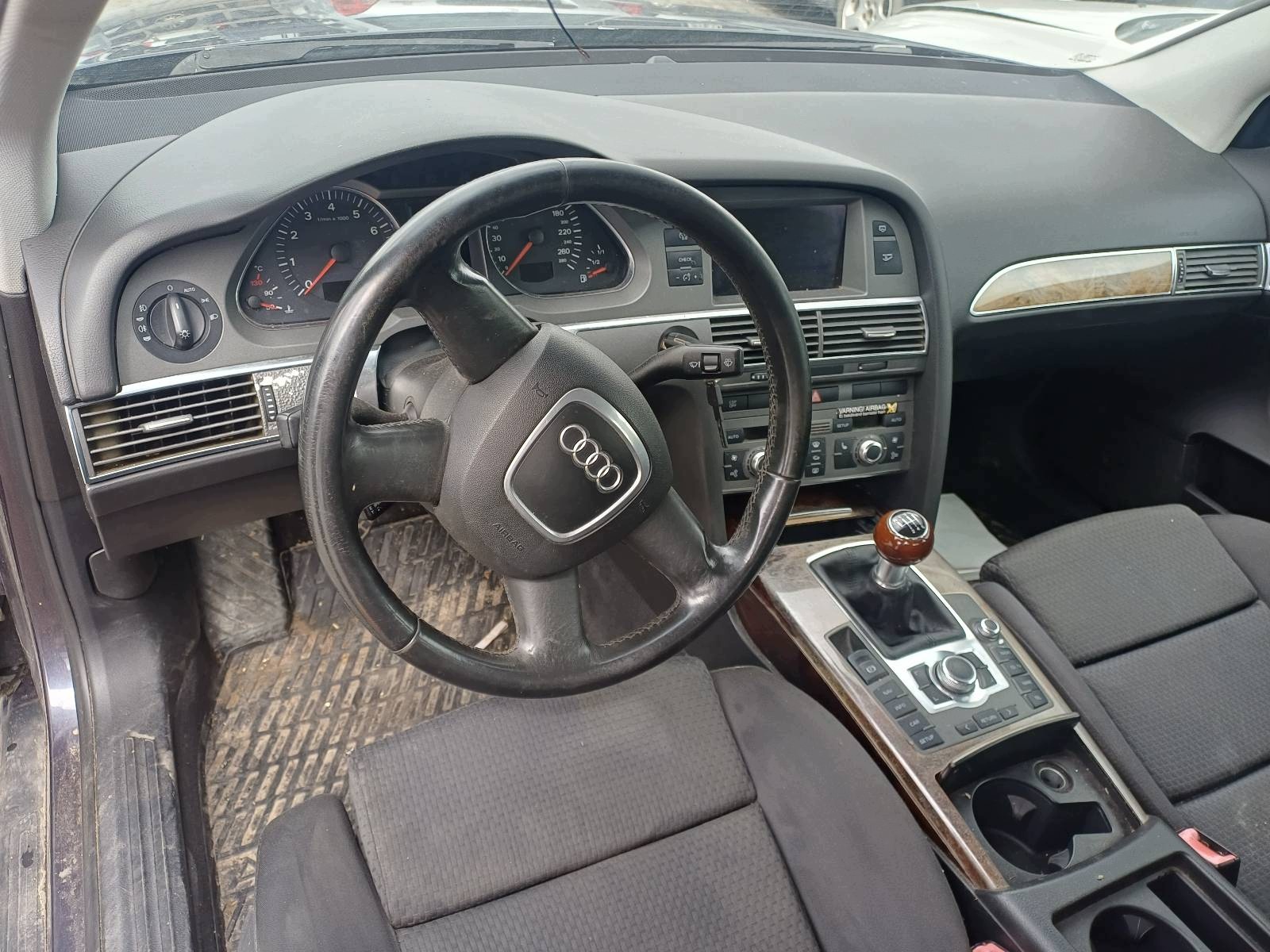 running board airbag POSTRZALOWY cockpit AUDI A6 C6