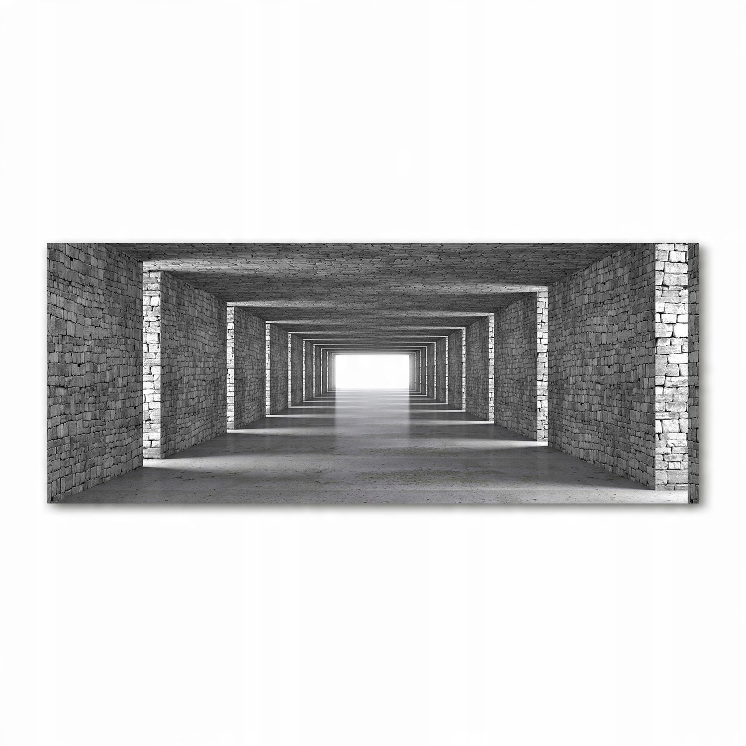 

Foto obraz akryl zdjęcie Tunel z cegły 125x50 cm