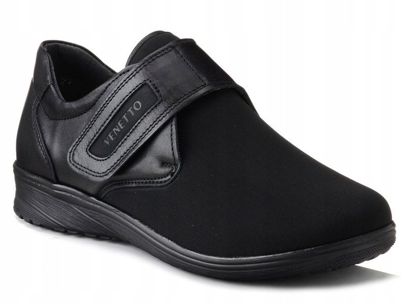 

Półbuty damskie skórzane Venetto 684 czarne 37