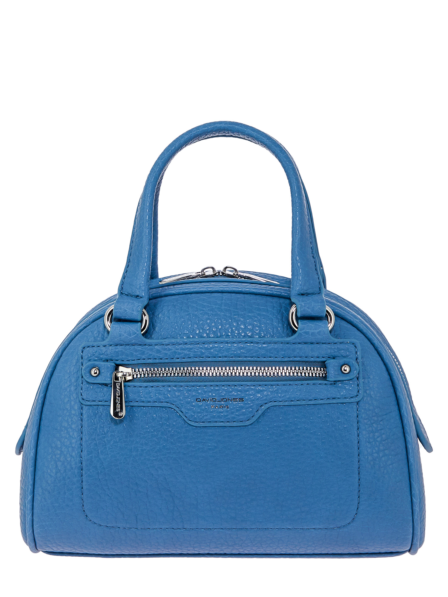 Torebka damska David Jones kuferek mały Kolor niebieski