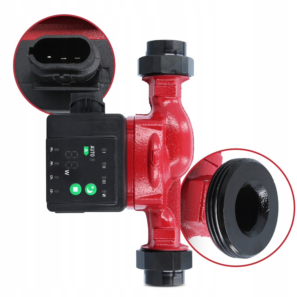 Pompa obiegowa do pieca CO ze sterownikiem Diamond Waga produktu z opakowaniem jednostkowym 2.95 kg