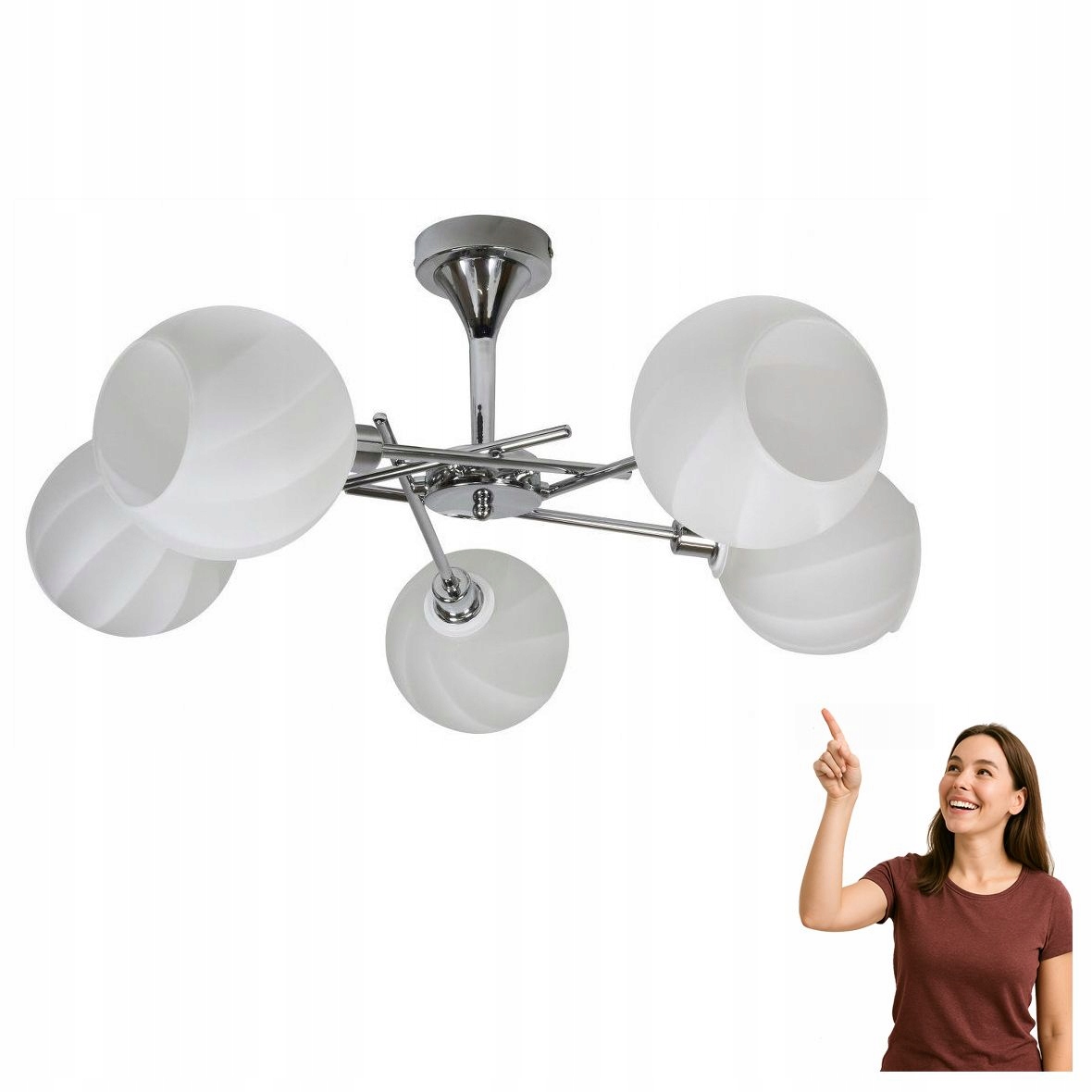 Stropná lampa Raul 35-72269 Candellux