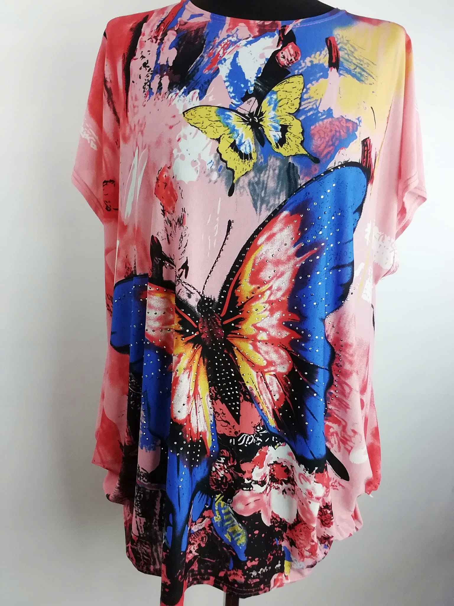 Bluzka z motylem Beautiful rozmiar 46