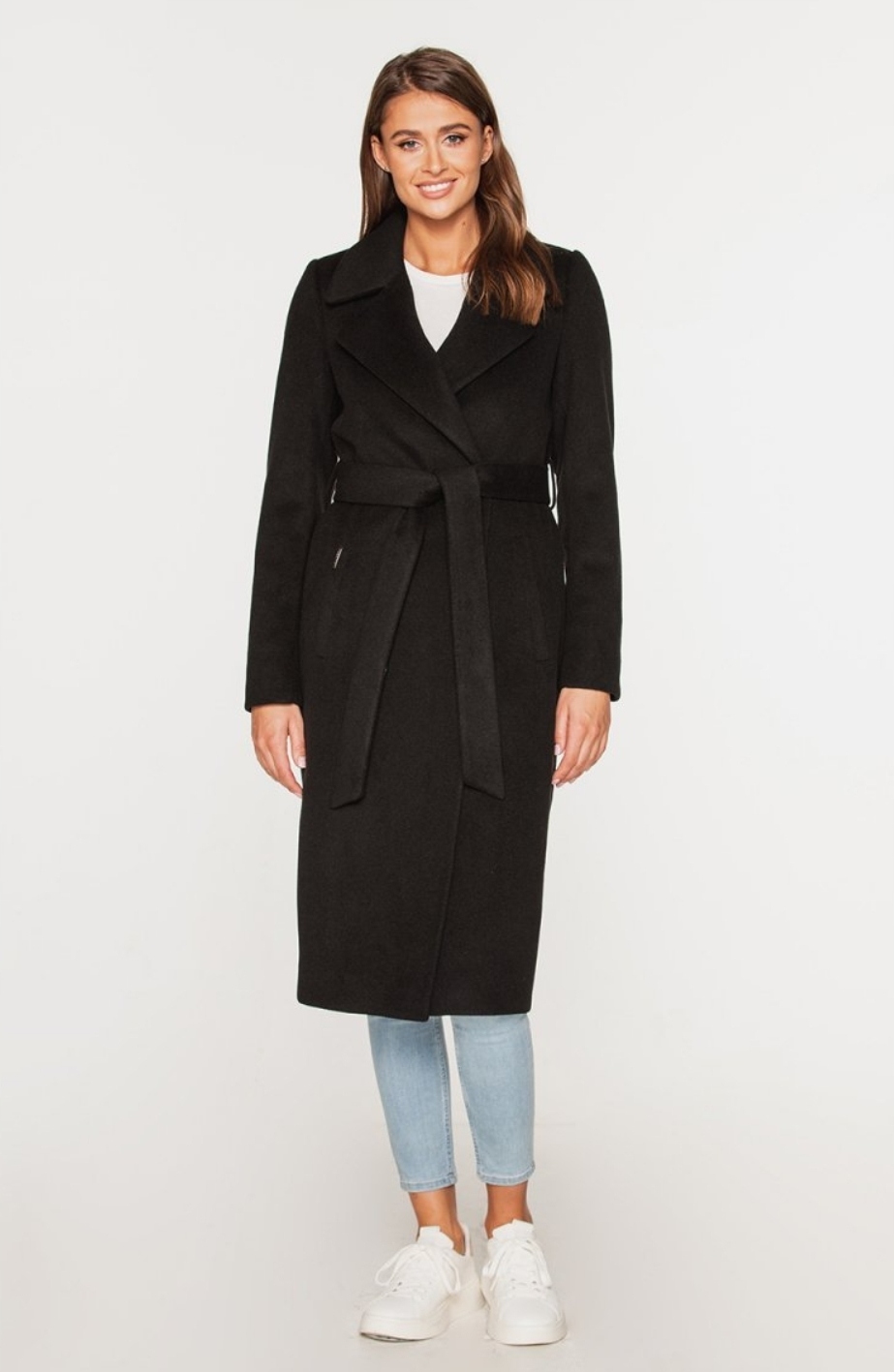 Passero dámský kabát podzim zima klasický Lara černý velikost 42