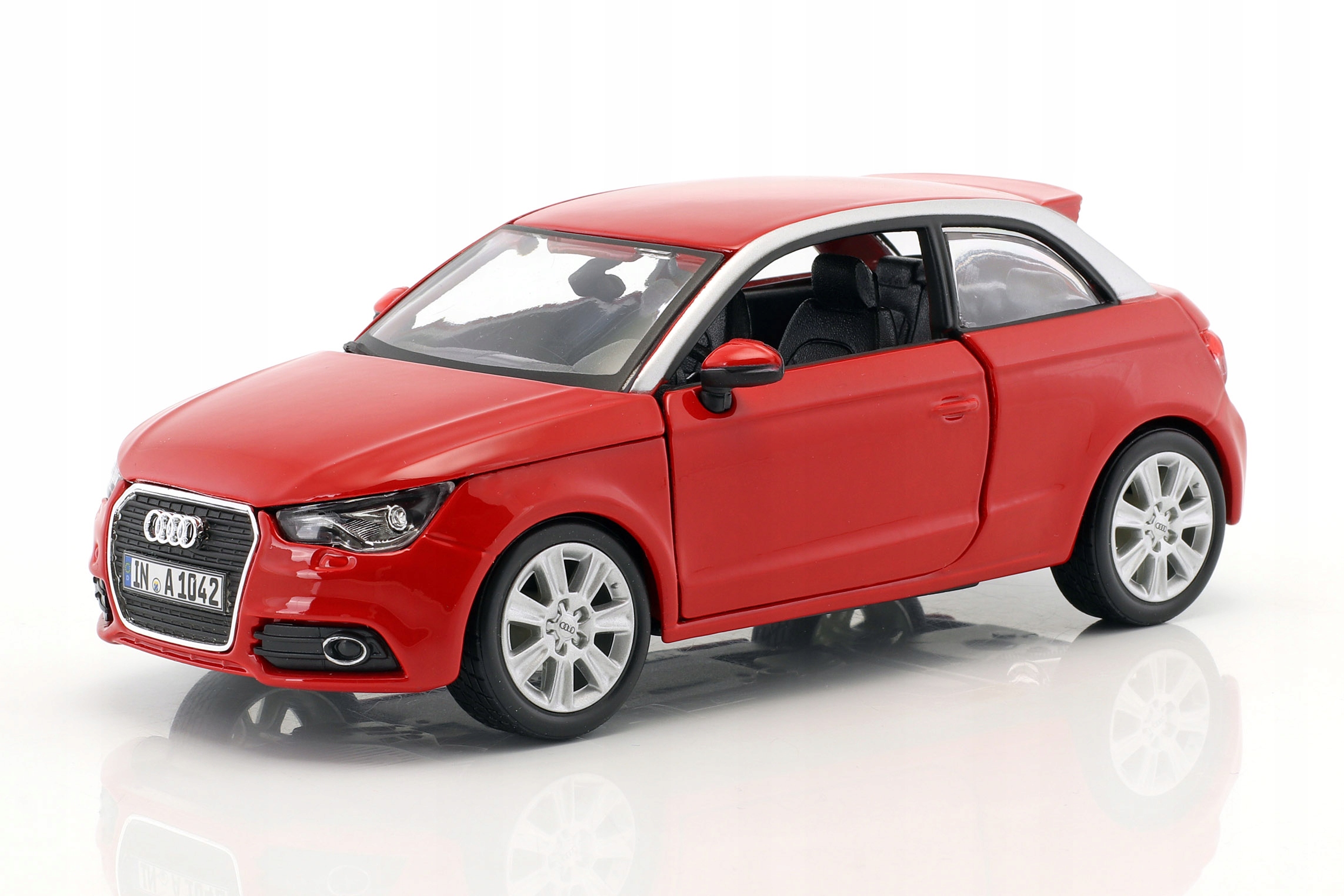 Audi A1 (8X) Bburago 1:24 Model auta 22127 Rd