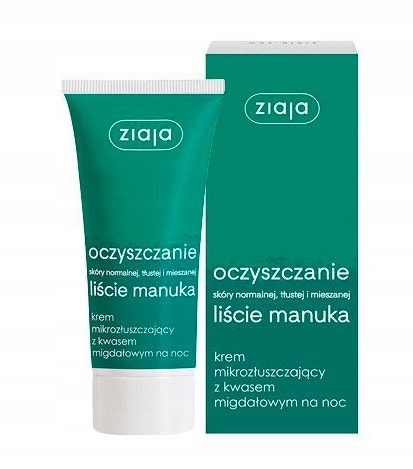 

Ziaja Liście Manuka Krem Mikrozłuszczający Na Noc