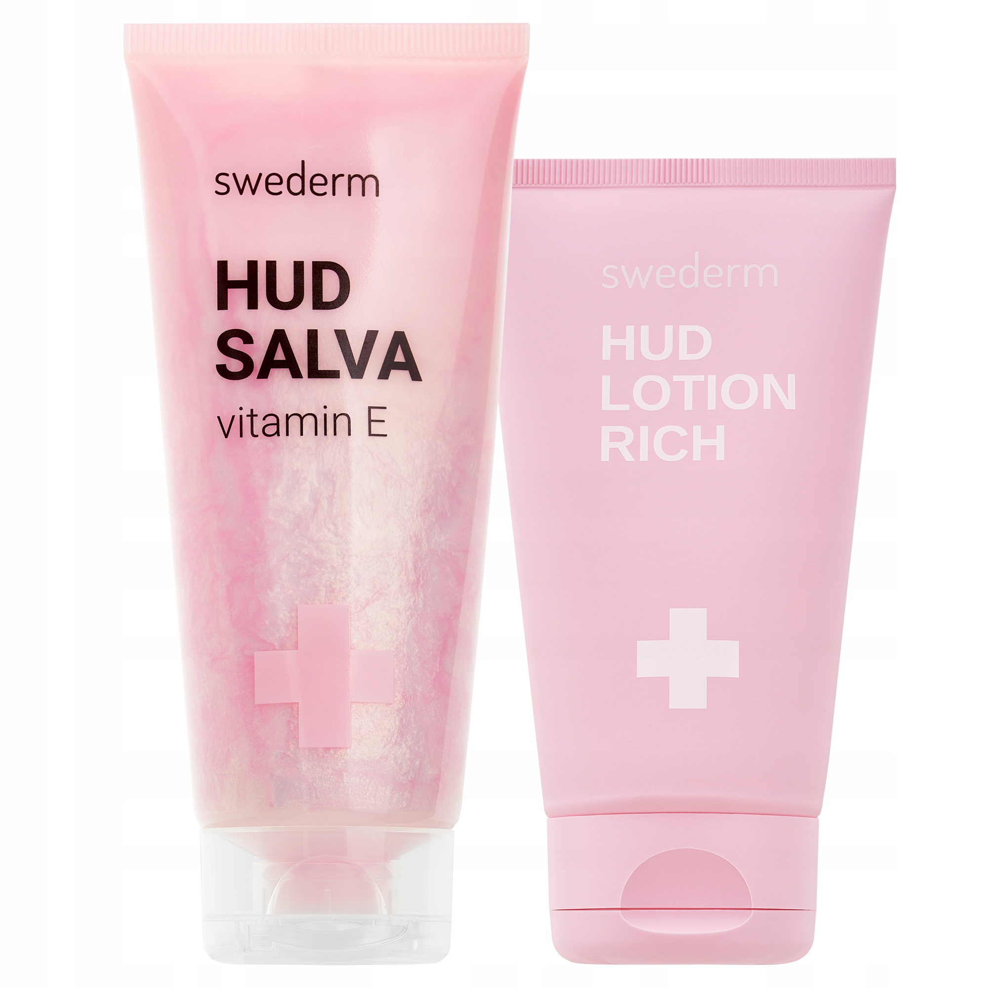 Swederm zestaw Hudsalva Vit E & Hudlotion Rich balsam do ciała