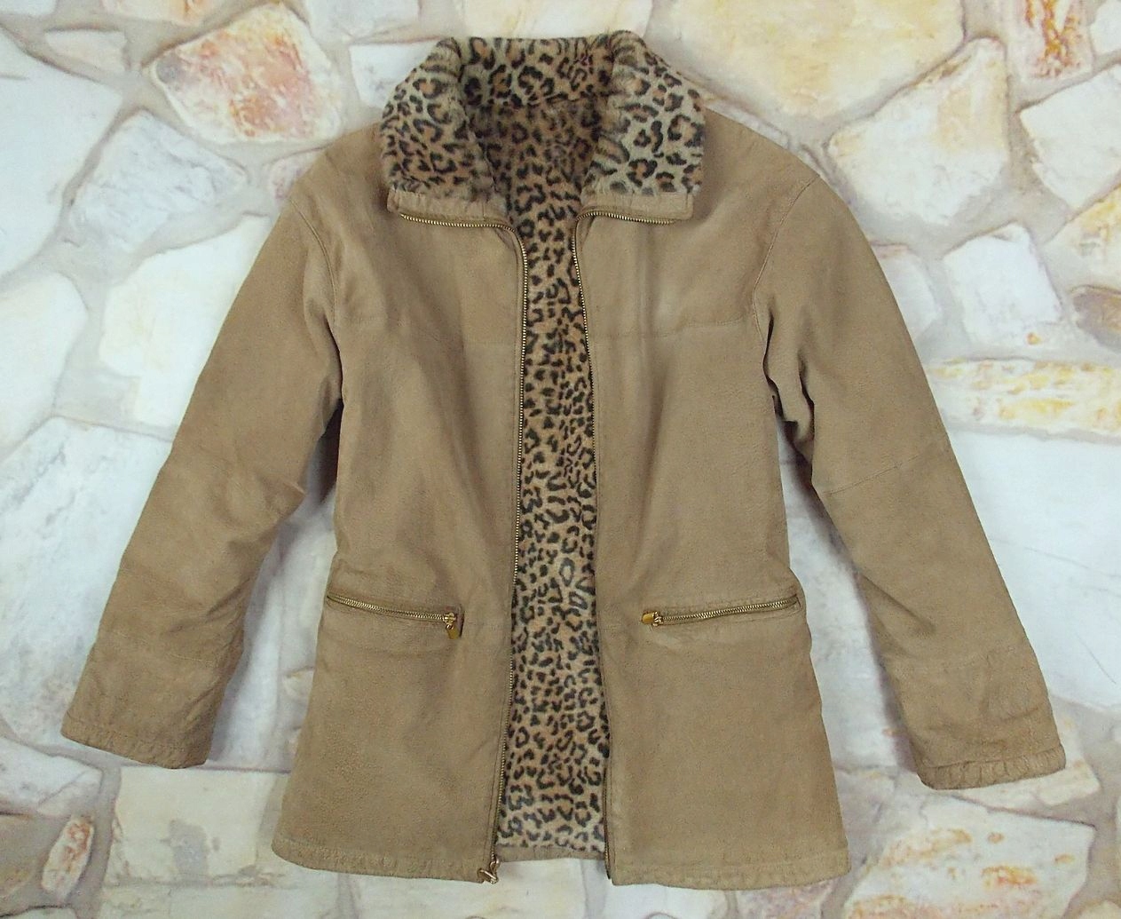 WINLIT kurtka kozuch skórzany dwustronny L/XL Model -------