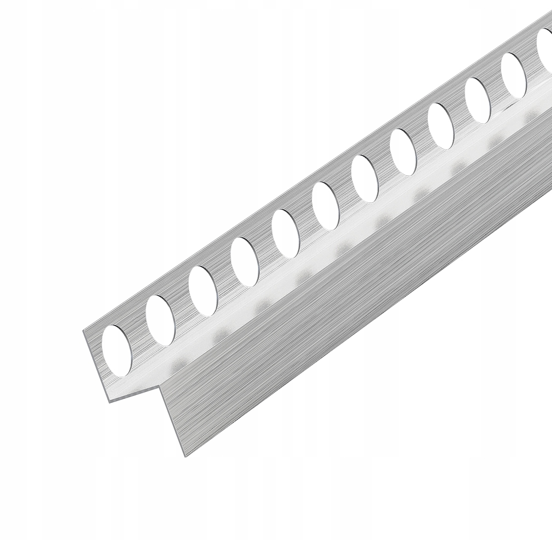 Spádová Lišta Pravá Stříbrná Kartáčovaná 120 Pro Odtok