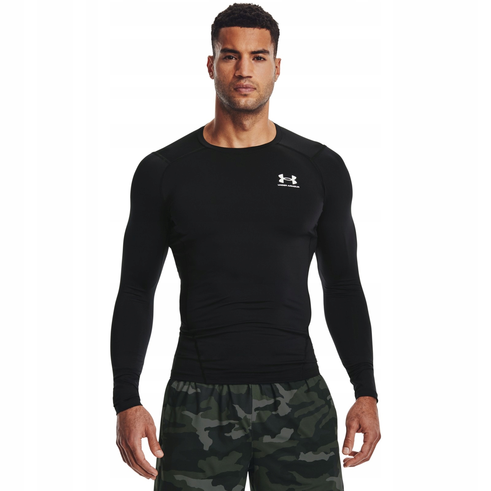 Pánské triko Under Armour Hg Armour Comp Ls