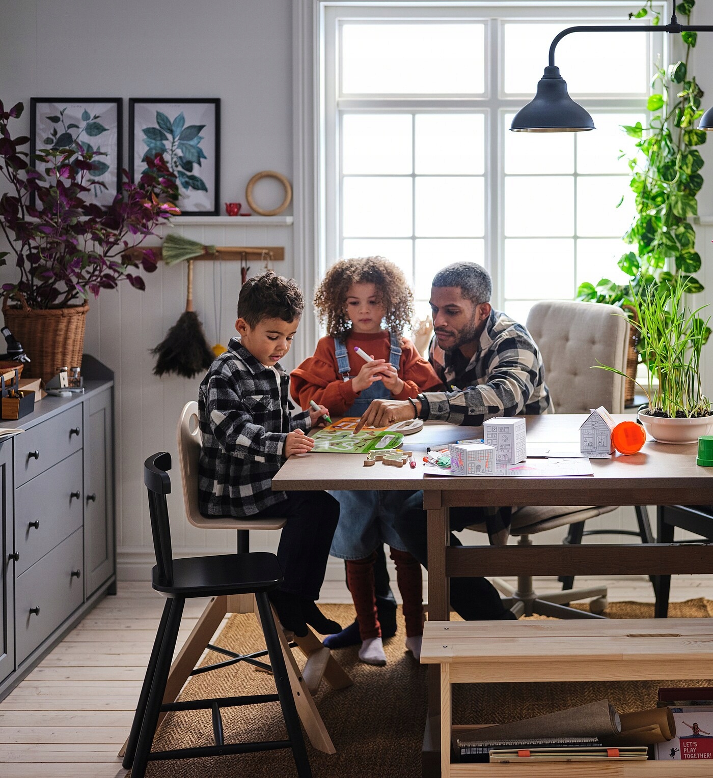 AGAM Krzesło dziecięce - czarny Kolekcja AGAM