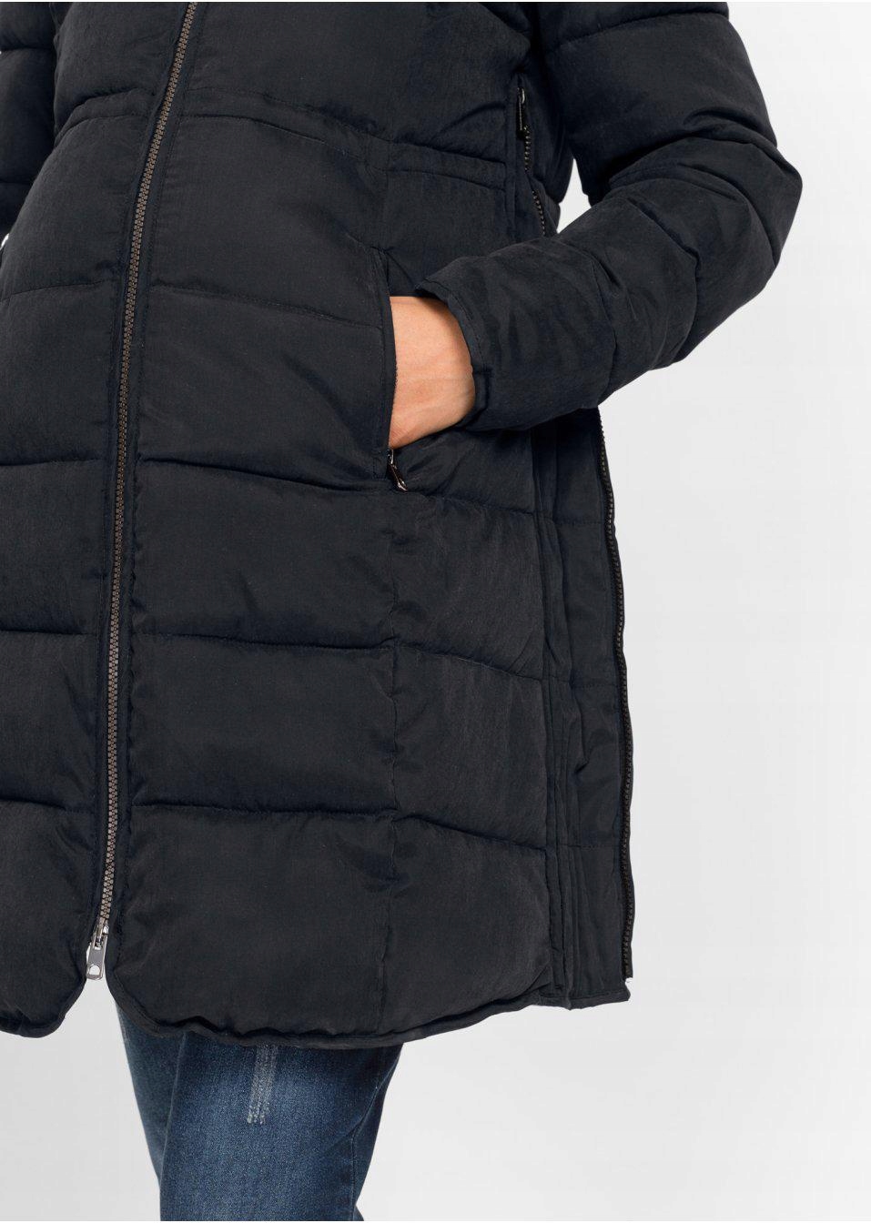 34 KURTKA CIĄŻOWA Z WSTAWKĄ NIEMOWLĘCĄ Bonprix Rozmiar 34