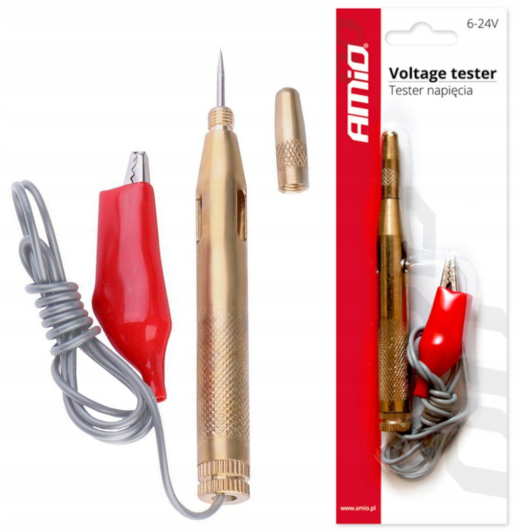 

Tester Próbnik Kontrolka Napięcia Prądu 6-24v