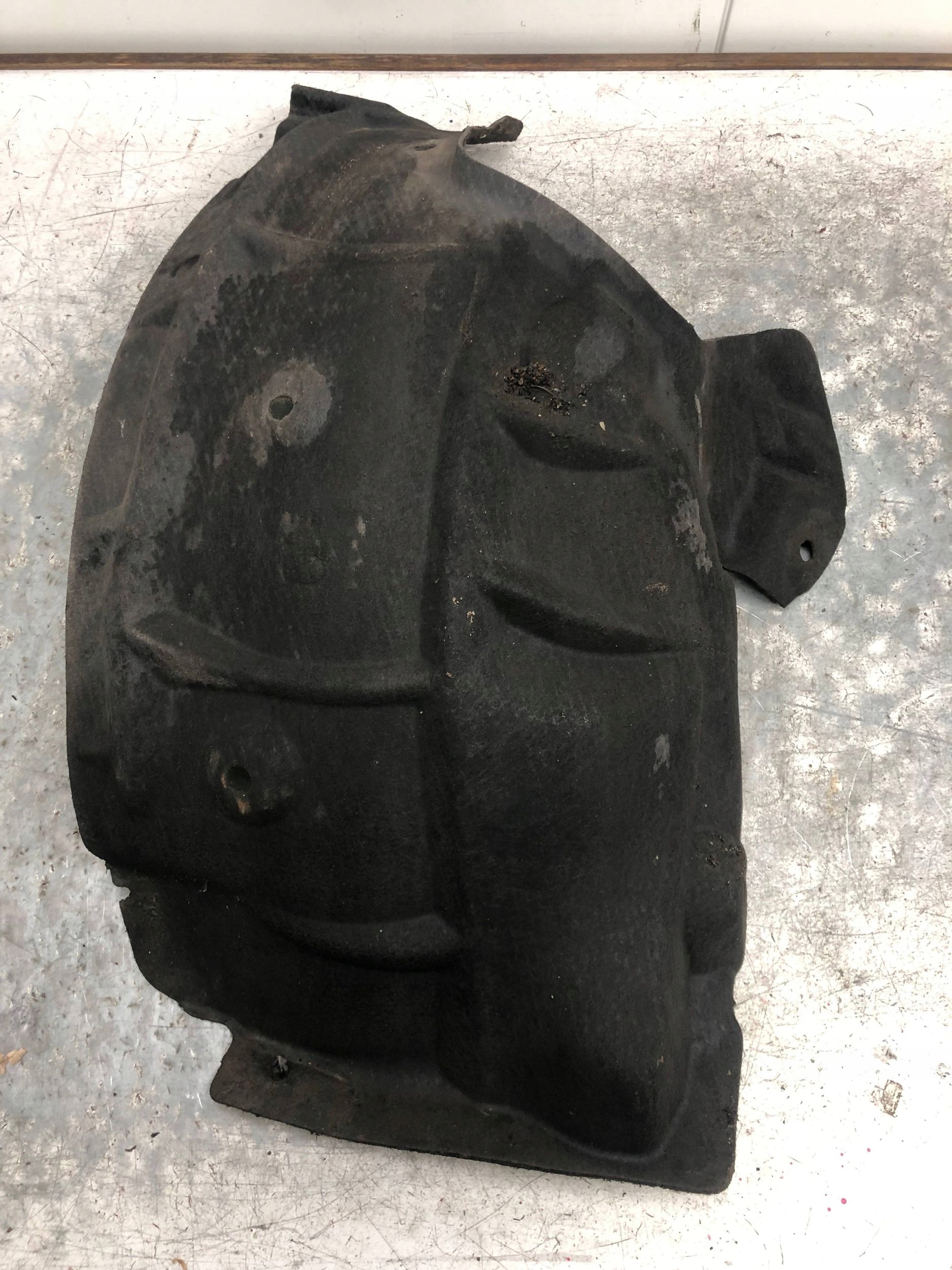 mudguard left front part rear RENAULT SCENIC III