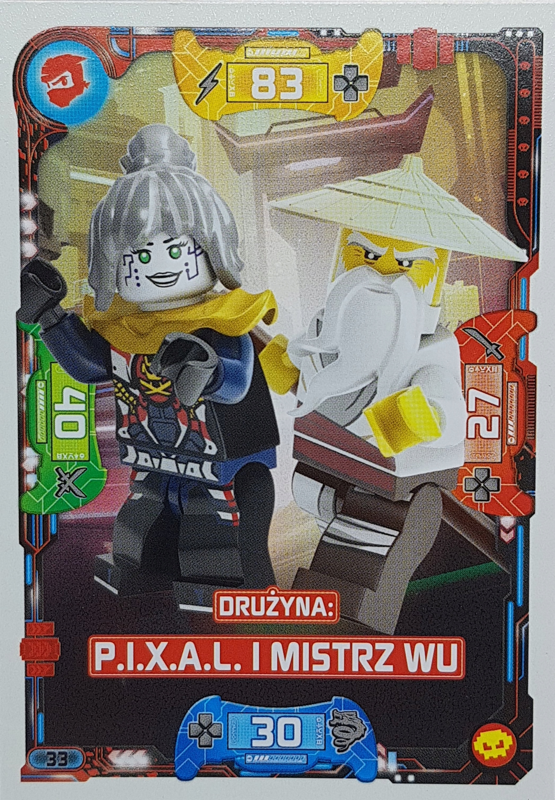 Lego Ninjago Karta Seria 5 nr 033