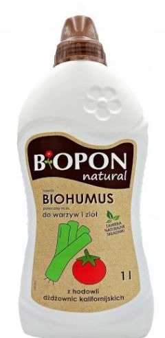 Nawóz do warzyw i ziół Bopon natural Biohumus x 6 EAN (GTIN) 5904517303010