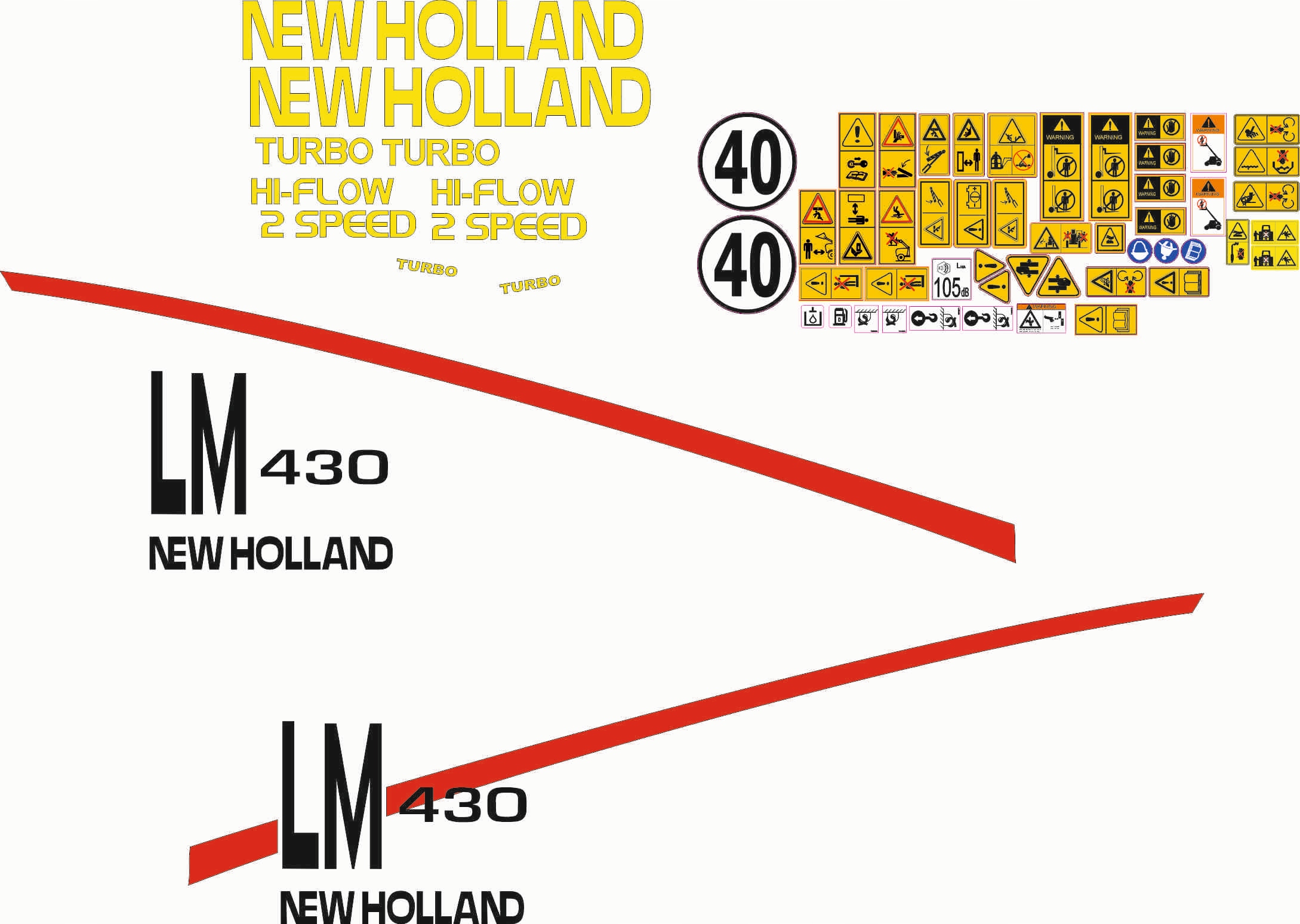 Нова Голландія LM 430