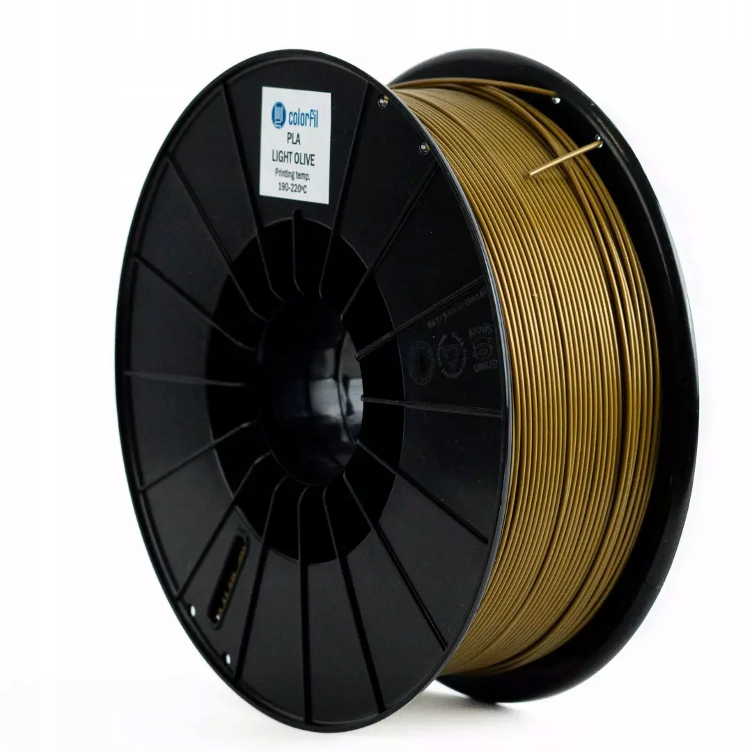 Filament Pla Colorfil Light Olive (Jasnoolivový) 1.75 mm 9 kg