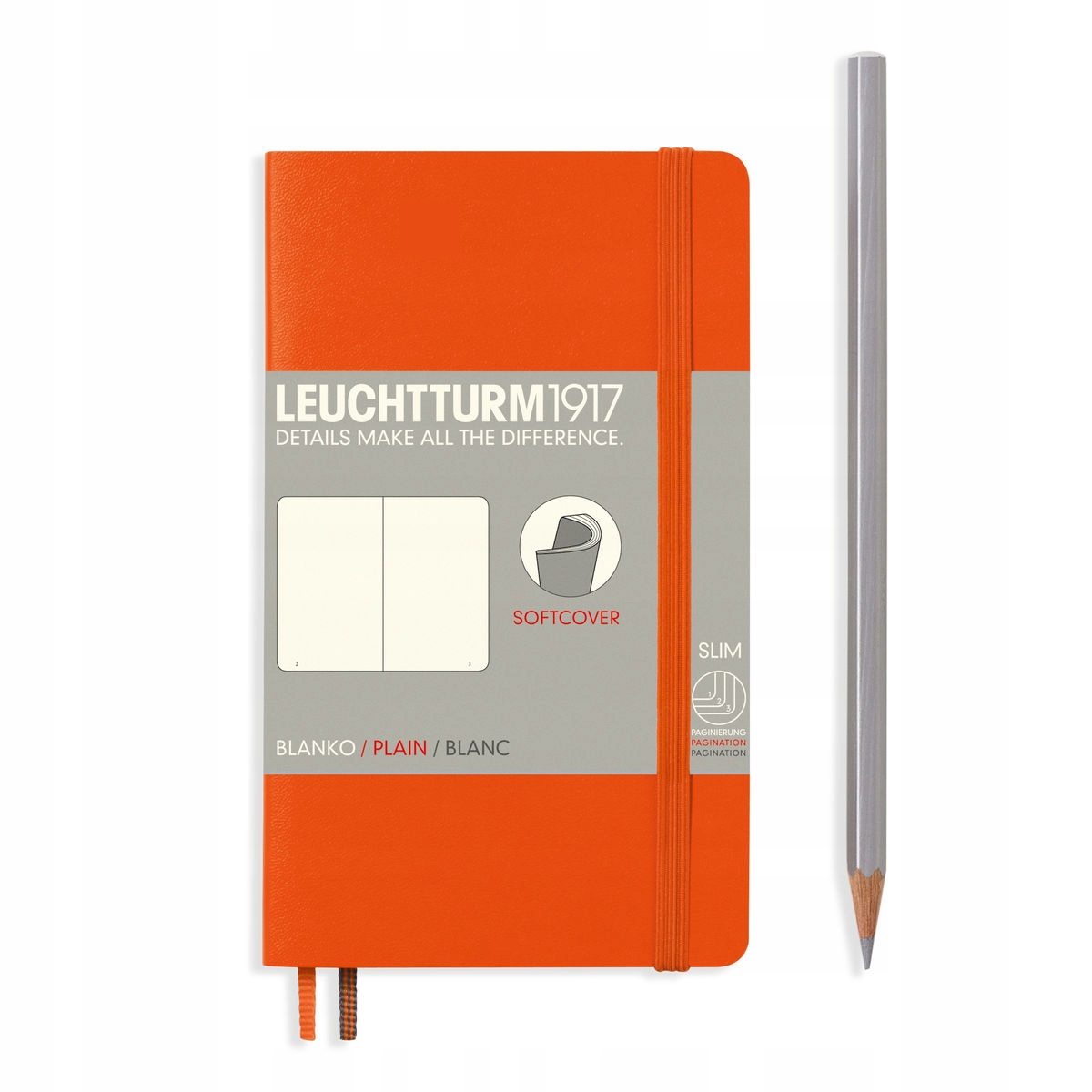 LEUCHTTURM1917 Notatnik Pocket A6 Gładki MIĘKKI