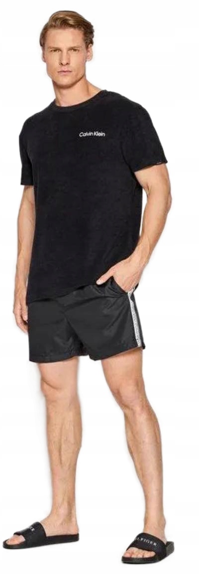 Kraťasy Calvin Klein Swimwear Meskie ZM0ZM02732 Černé vel. L