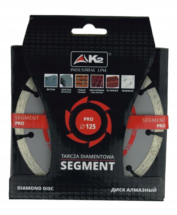 

tarcza Diamentowa 125mm Segementowa cięcia kobalt