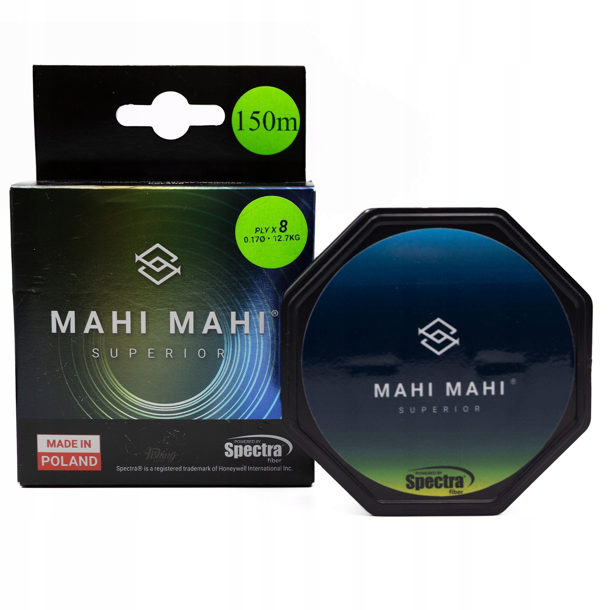 Plecionka Mahi Mahi Superior 8X 0.12mm 150m 6.8kg Biały