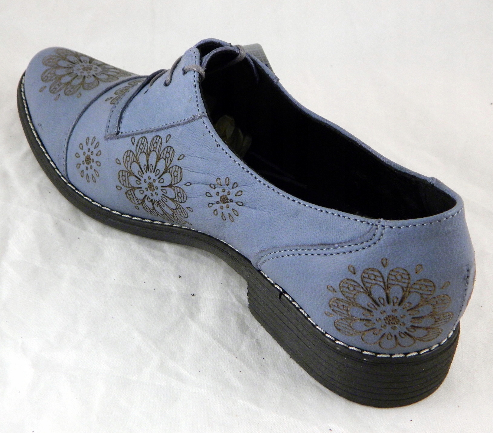 WYPRZEDAŻ $$$ K-2611 STYLOWE OXFORDY MODNE JAZZÓWKI SKÓRA NATURALNA 37 Rozmiar 37