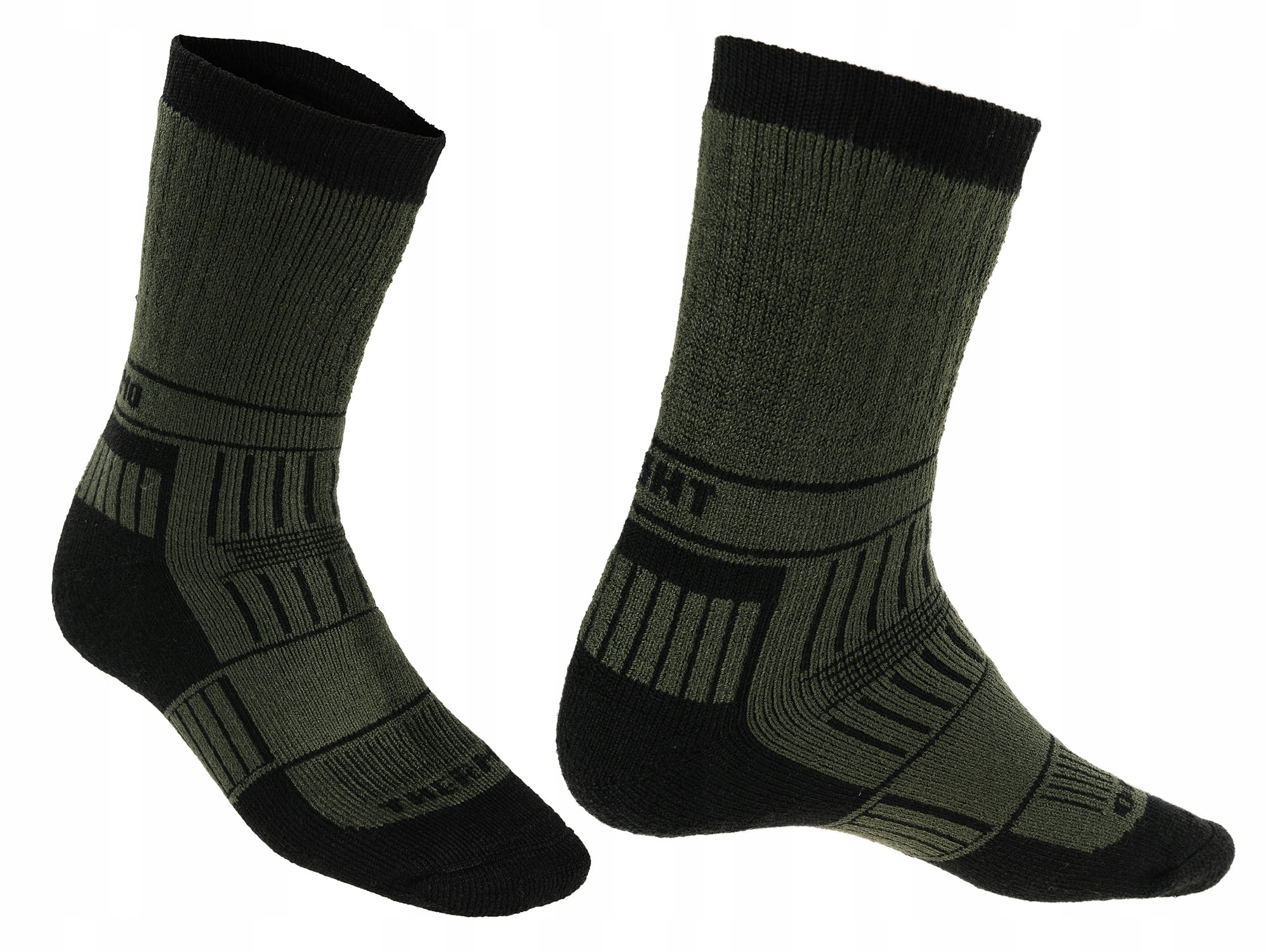 Skarpety Skarpetki Termiczne Trekkingowe Alaska Mfh Ciepłe Olive 42-44