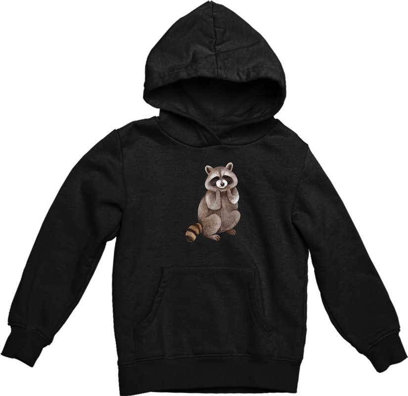 

Bluza Z Kapturem Czarna Szop Śmieszny 2 S