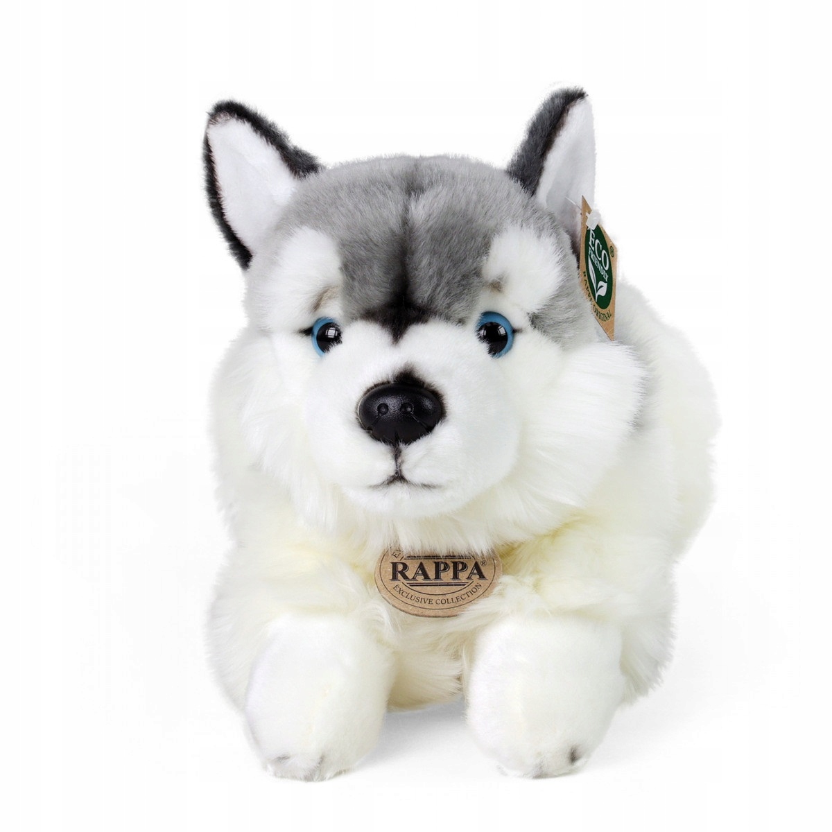 

Realistyczny pies Husky maskotka pluszak 34 cm