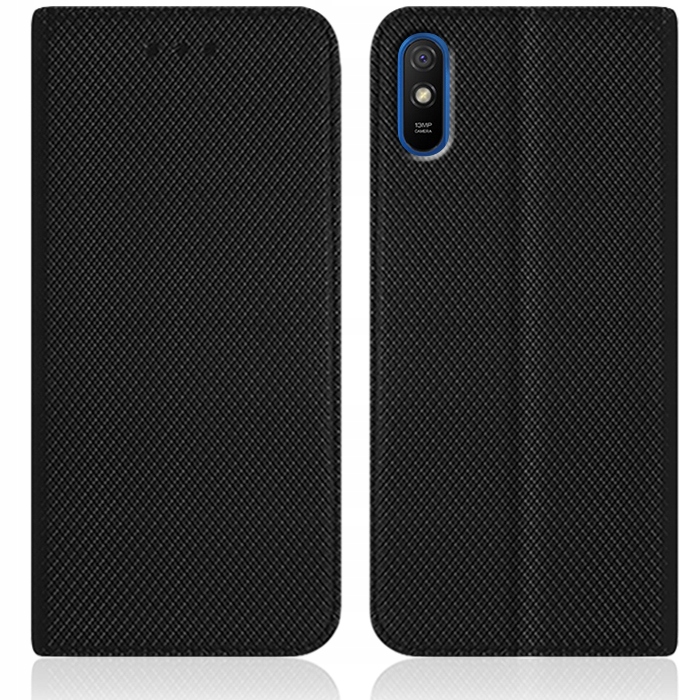

Etui Case Smart Magnet Do Redmi 9A 2x Szkło